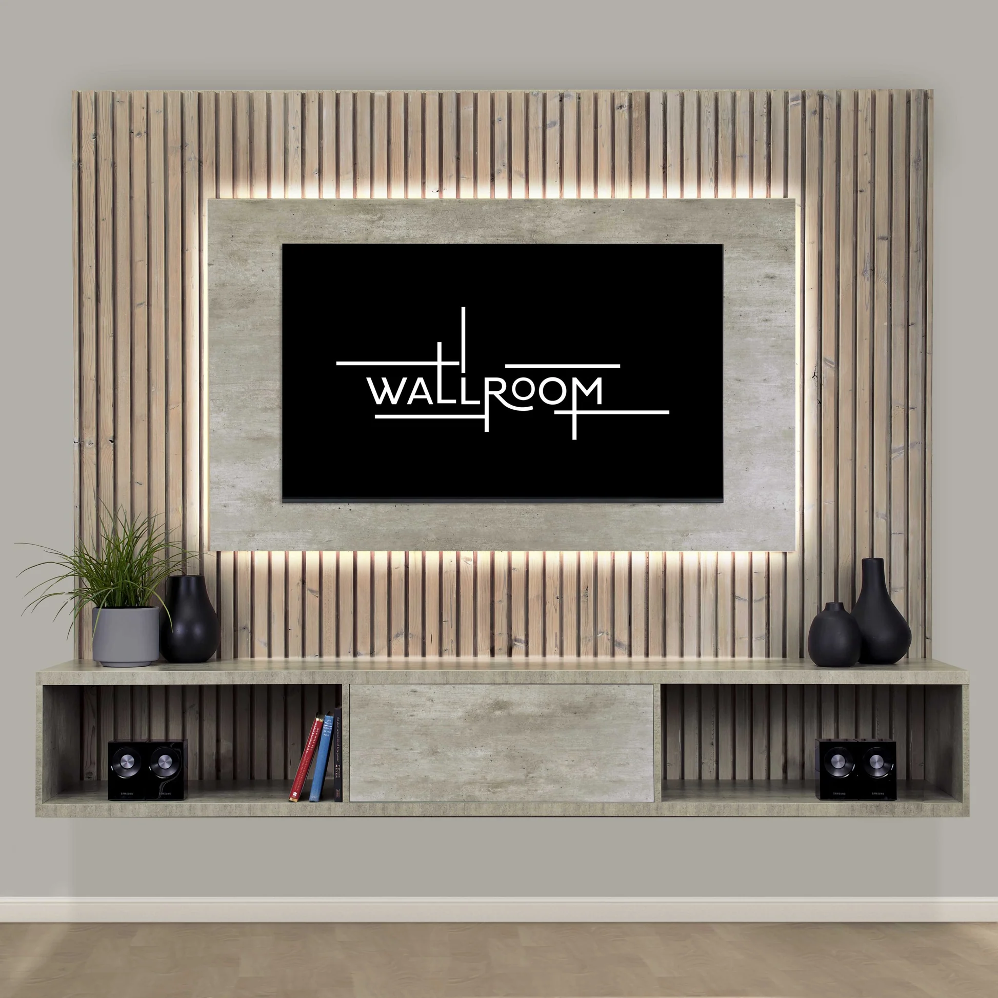 TV Unit with LED